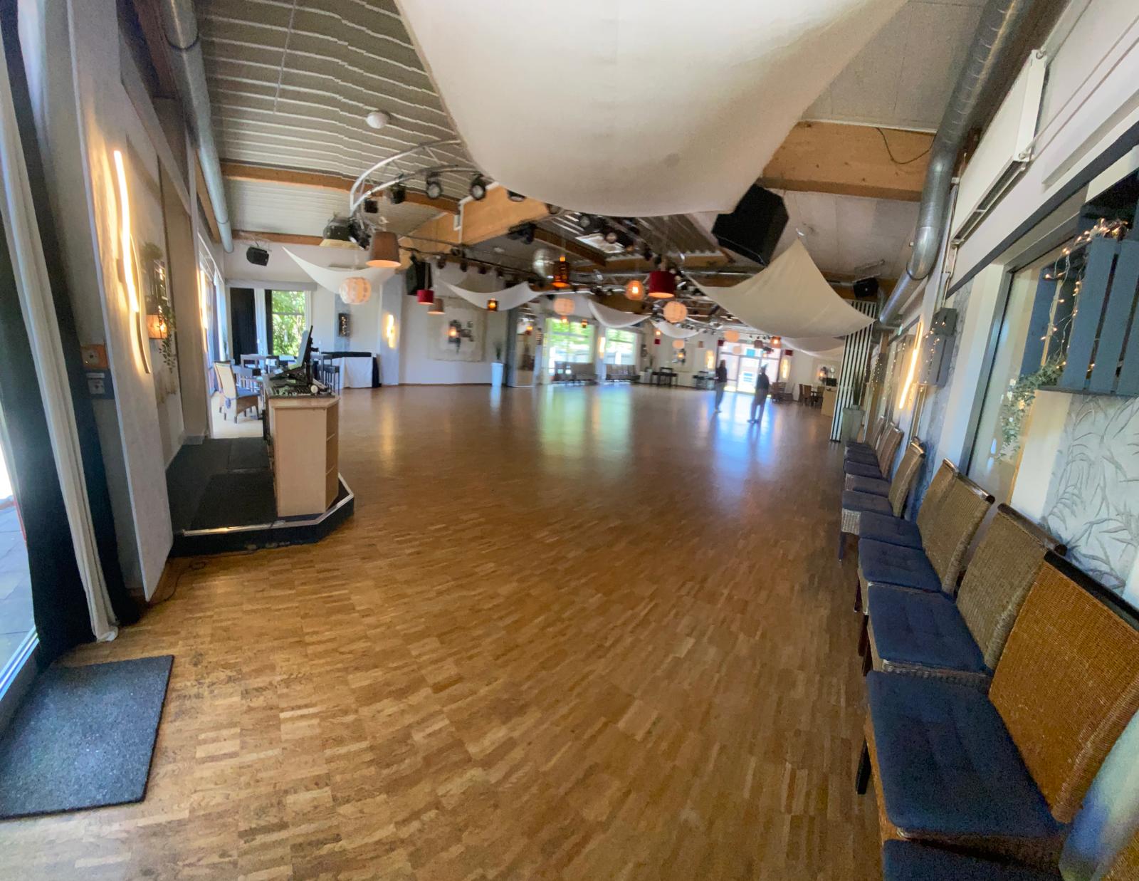 Hauptsaal – große Ausstellungsfläche im Tanzhaus Marks